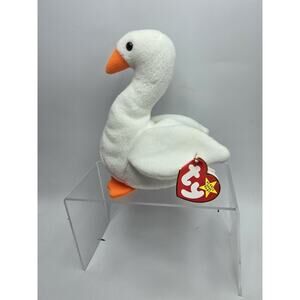 TY Beanie Baby “Gracie” The Swan Plush Retired 1996